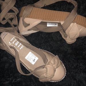 Fenty Puma platforms.